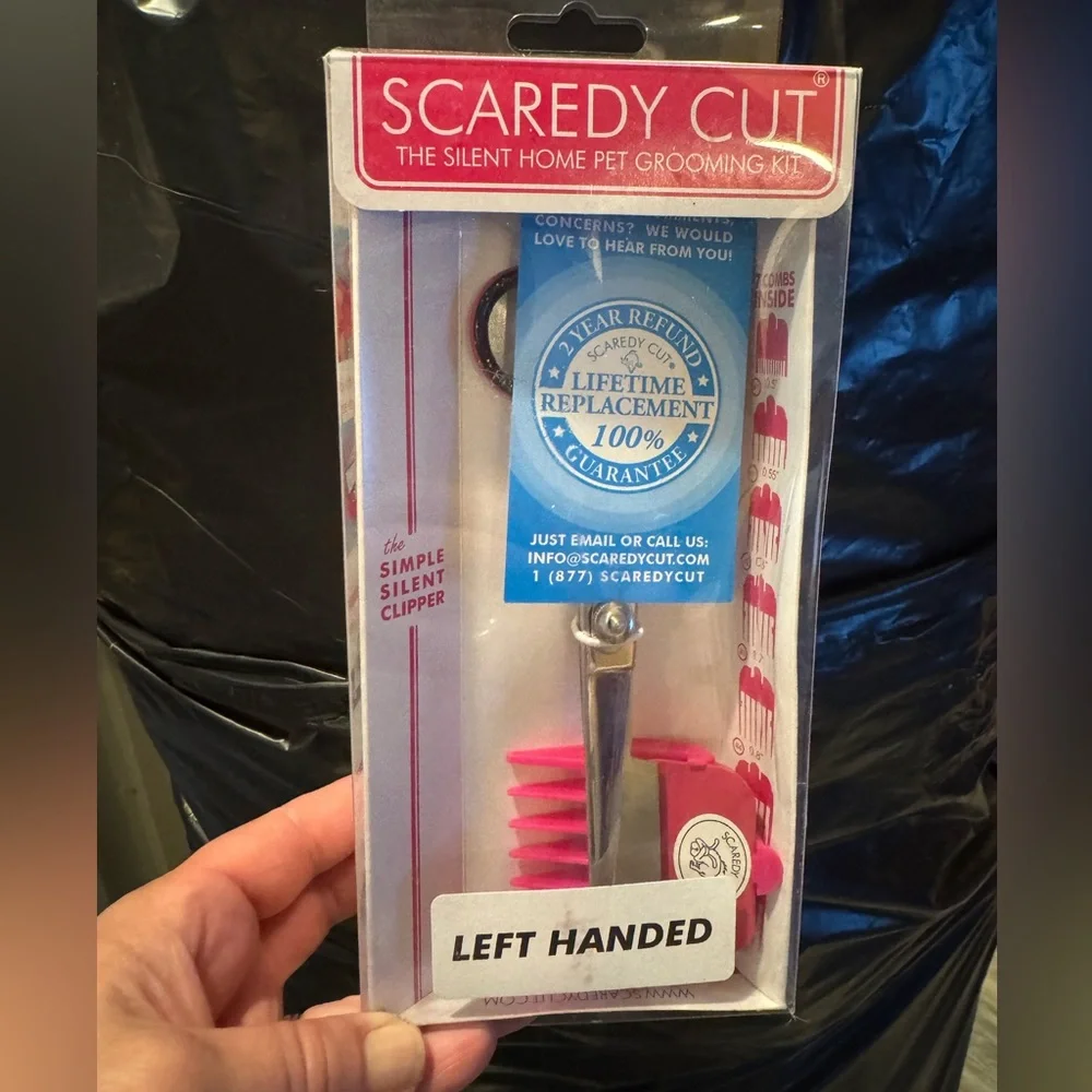 ScaredyCut Left Handed Dog/Cat Grooming Shears NIB